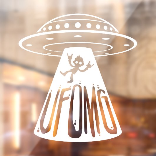 UFOMG RAAMSTICKER (Vel 2)