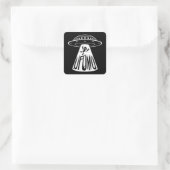 UFOMG VIERKANTE STICKER (Tas)