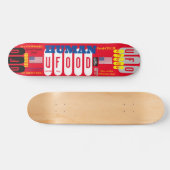 UFOOD 7 3/4-inch skateboard deck (Horizontaal)