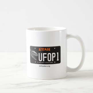 UFOP Logo & Allosaurus License Bord 11 oz. Mok