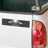 UFO's bestaan echt Bumpersticker (Op Truck)