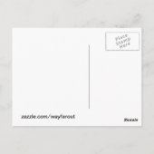 UFO's Bezoekend Earth Briefkaart (Achterkant)