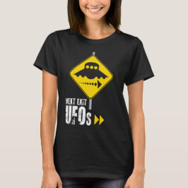 UFO's bij de volgende afslag T-shirt