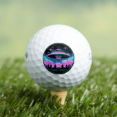 UFO's buitenaardse invasie esthetisch Golfballen (Insitu Shirt)