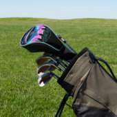 UFO's buitenaardse invasie esthetisch Golfheadcover (Insitu)