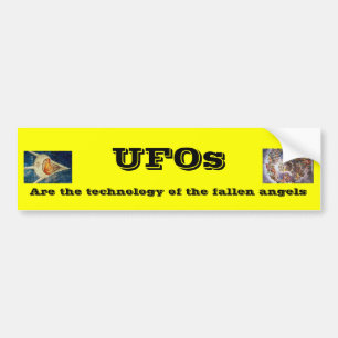 UFO's Bumpersticker