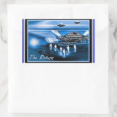 UFOs - de Terugkeer Rechthoekige Sticker (Tas)