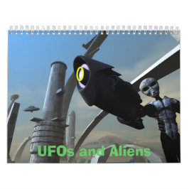 UFO's en Alien Calendar Kalender
