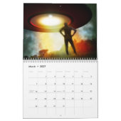 UFO's en Alien Calendar Kalender (Mar 2027)