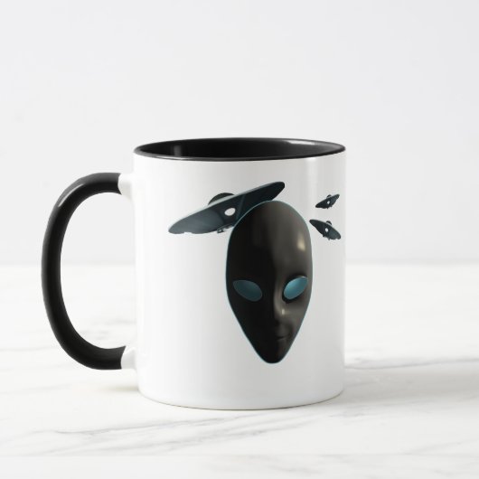 UFO's en Aliens Mok (Links)