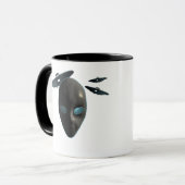 UFO's en Aliens Mok (Voorkant links)