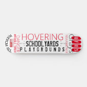 UFOS HOVERING 8 1/4" Skateboard Deck (Horizontaal)
