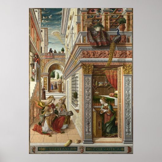 UFO's in het oude artikel De aankondiging met Sain Poster (Voorkant)