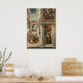 UFO's in het oude artikel De aankondiging met Sain Poster (Keuken)