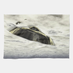 UFO's in vlucht Theedoek