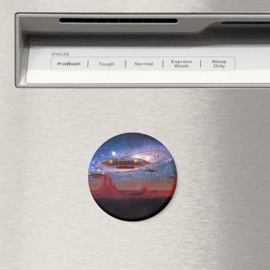 UFO's over Monument Valley Magnet (Insitu (Vaatwasser))