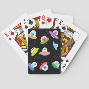 UFO'S SCHEEPVAART PATROON POKERKAARTEN