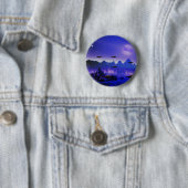UFO's sterrenstelsels Ronde Button 5,7 Cm (In situ)