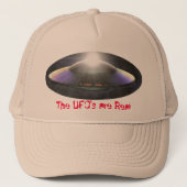 "UFO's zijn echt"-Pet Trucker Pet (Voorkant)