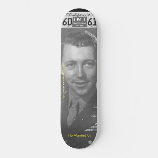 UFOS ZIJN ECHT Skateboard (Voorkant)