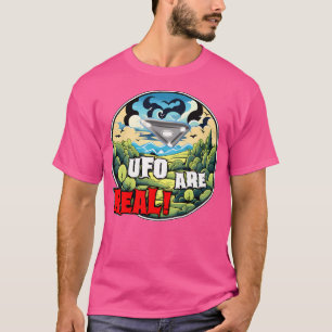 UFO's zijn echt - UFO - Buitenaards - UAP T-shirt