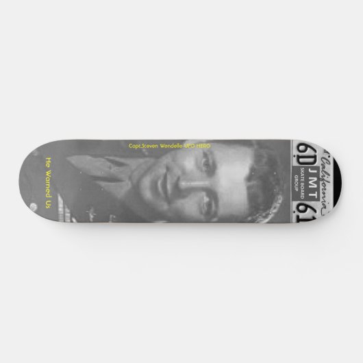 UFOS ZIJN ECHTE skateboard (Horizontaal)