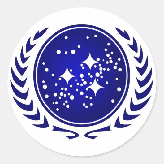 UFP-verzegeling Ronde Sticker (Voorkant)