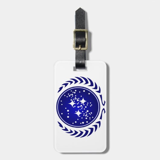 UFP-zegel Bagagelabel (Voorkant verticaal)