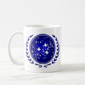 UFP-zegel Koffiemok (Links)