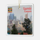 UG006 KAMPALA, Downtown, Uganda, Afrika, Keramisch Ornament (Links)