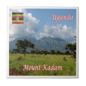 UG009 UGANDA, Mount Kadam, Afrika, Tegeltje (Voorkant)