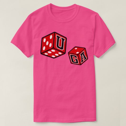 UGa Beer Die T-shirt (Design voorkant)