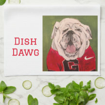 UGA Dawg-keukenhanddoek