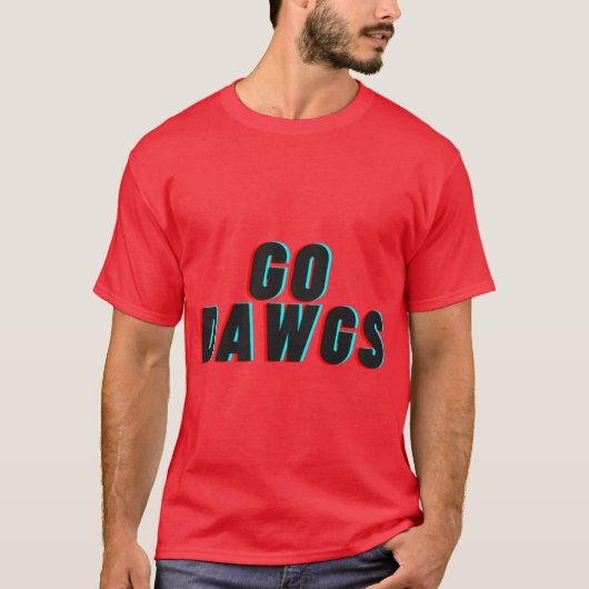 UGA Ga Bulldogs T-shirt (Voorkant)