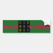 Ugali na Githeri Sjabloon Car Bumpersticker (Voorkant)