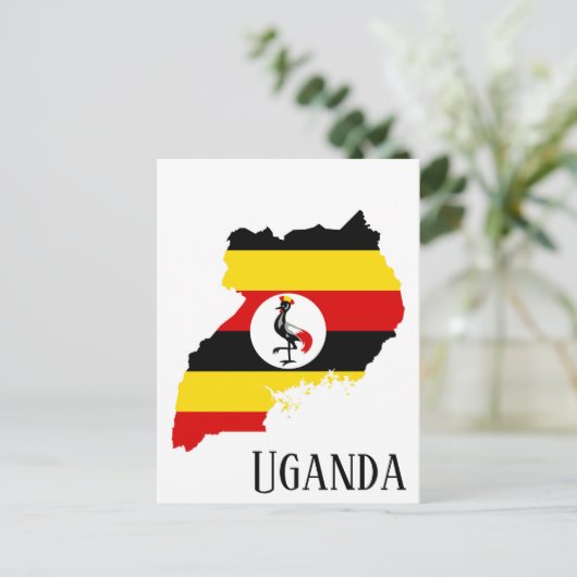 Uganda Briefkaart (Staand voorkant)
