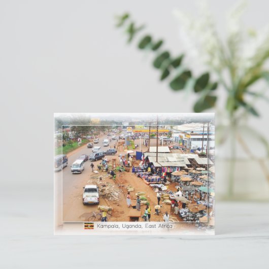 Uganda Briefkaart (Staand voorkant)