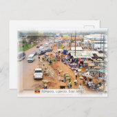 Uganda Briefkaart (Voorkant / Achterkant)