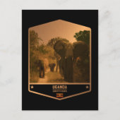 Uganda Briefkaart (Voorkant)
