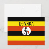 Uganda Briefkaart (Voorkant / Achterkant)