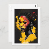 Uganda Briefkaart - Wereld aan het Collectie van d (Voorkant / Achterkant)