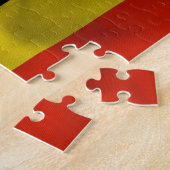 Uganda Flag 11 x 14-inch foto-puzzel met cadeaudoo Legpuzzel (Zijkant)
