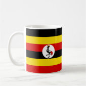 "Uganda Flag Mok - Bold National Pride Ceramic Cof (Links)