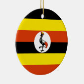 Uganda Flag Ornament (Rechts)