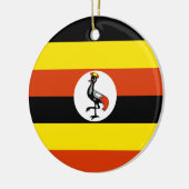 Uganda Flag Ornament (Links)