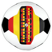 Uganda Flag Patriotic Voetbal (Gedraaid)