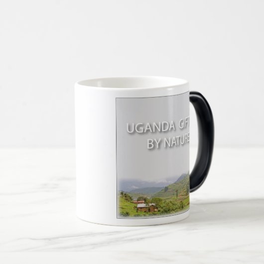 Uganda gaf mijn Natuur Magische Mok (Voorkant rechts)