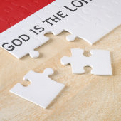 UGANDA | Gezegende natie | OEGANDAN FLAG Legpuzzel (Zijkant)