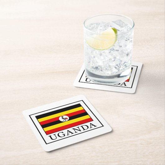 Uganda Kartonnen Onderzetters (Insitu)