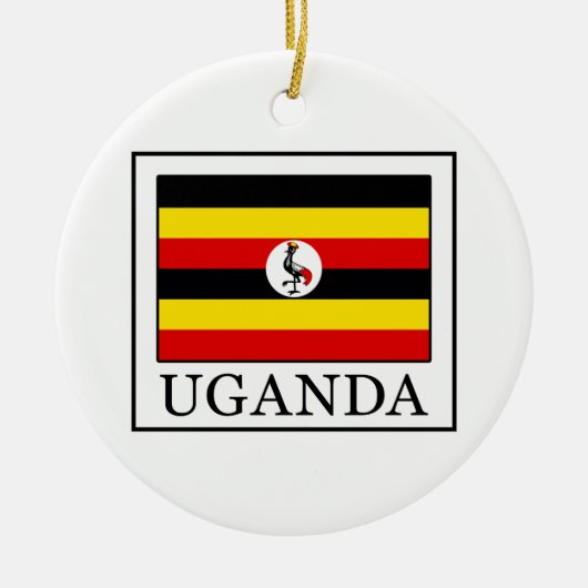 Uganda Keramisch Ornament (Voorkant)